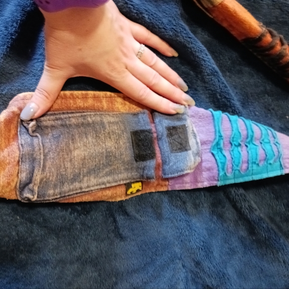 Handmade Satchel Bag with Strap Pocket - Picture 10 of 13